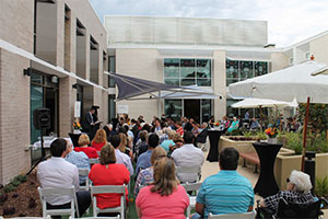 Sir David Martin wing opening ceremony