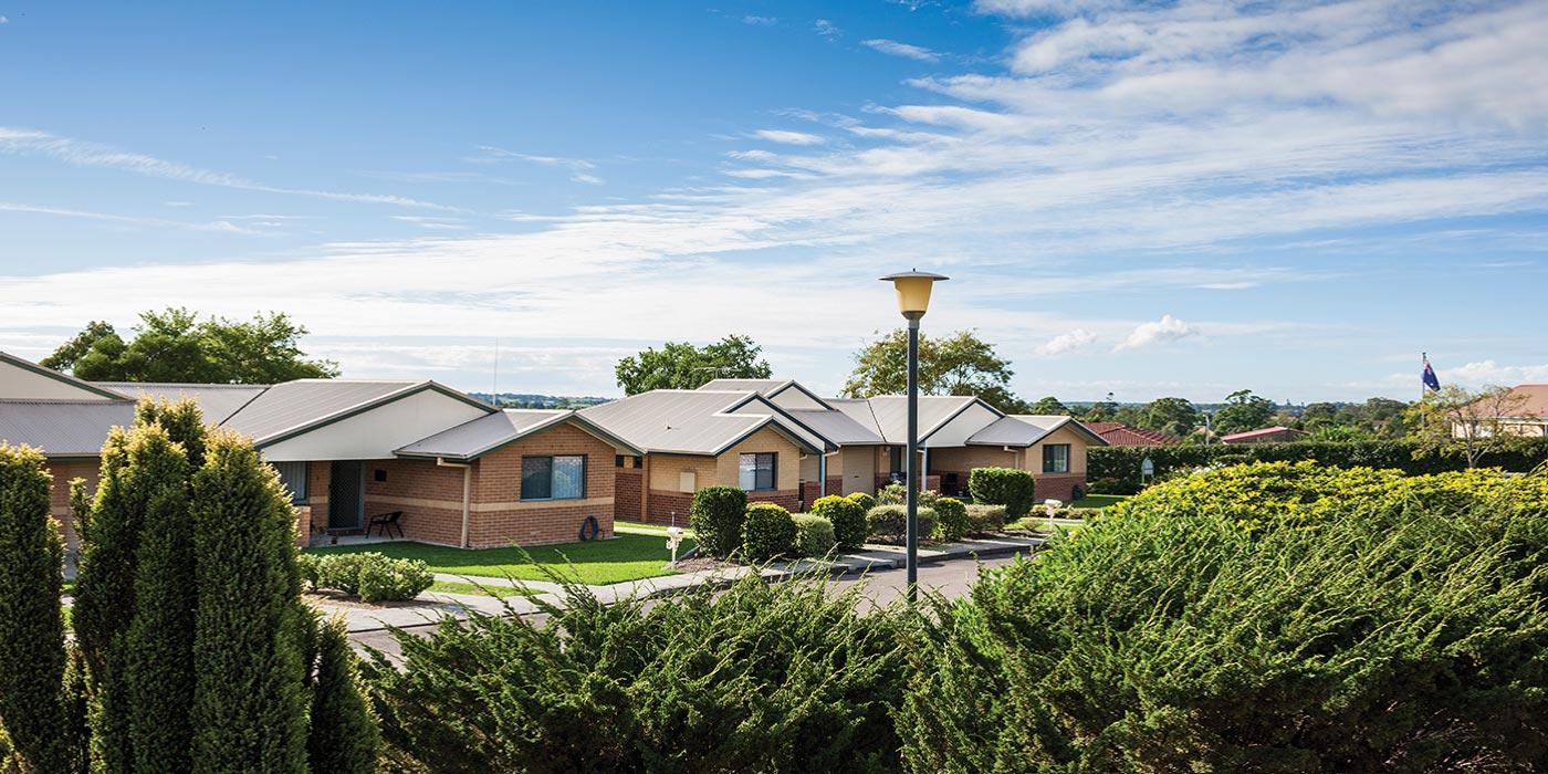 Whiddon's scenic retirement village in Largs, a beautiful nursing home in Maitland.