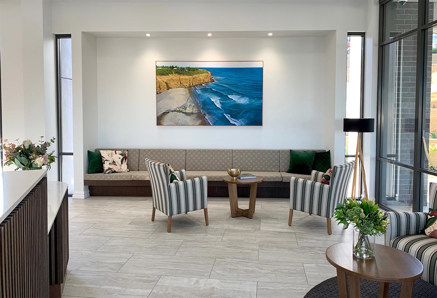 Whiddon Redhead Aged Care Entrance Foyer and seating area