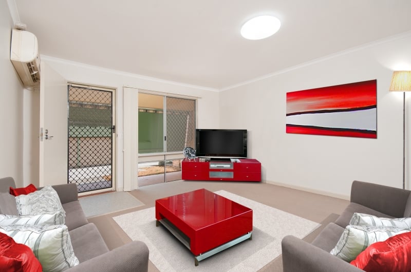 The interior of a spacious unit within Whiddon Yamba's retirement village.