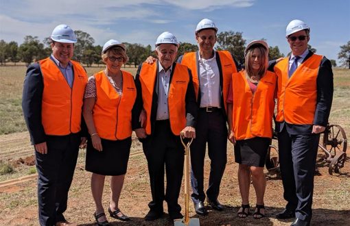 First sod of earth turned for Temora aged care expansion project