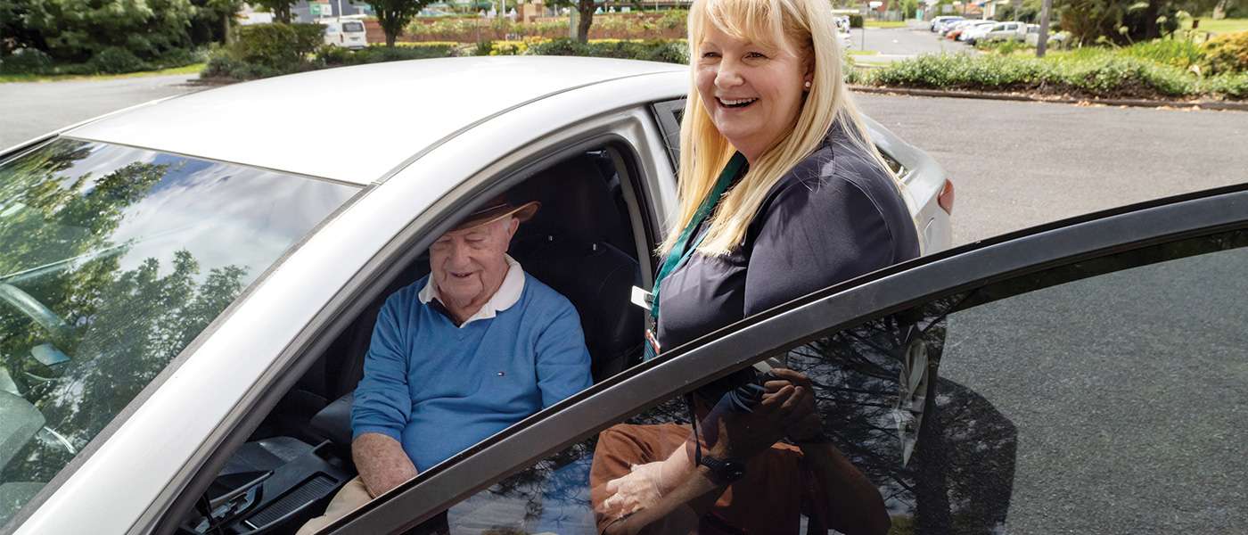 Whiddon Community Care assistant transport