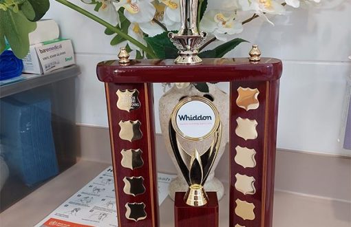 Whiddon Trophy awarded to Narrabri for their efforts as part of the Cooking Club