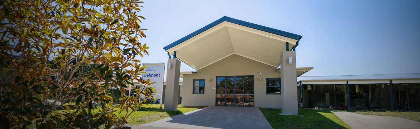 front facade of whiddon belmont