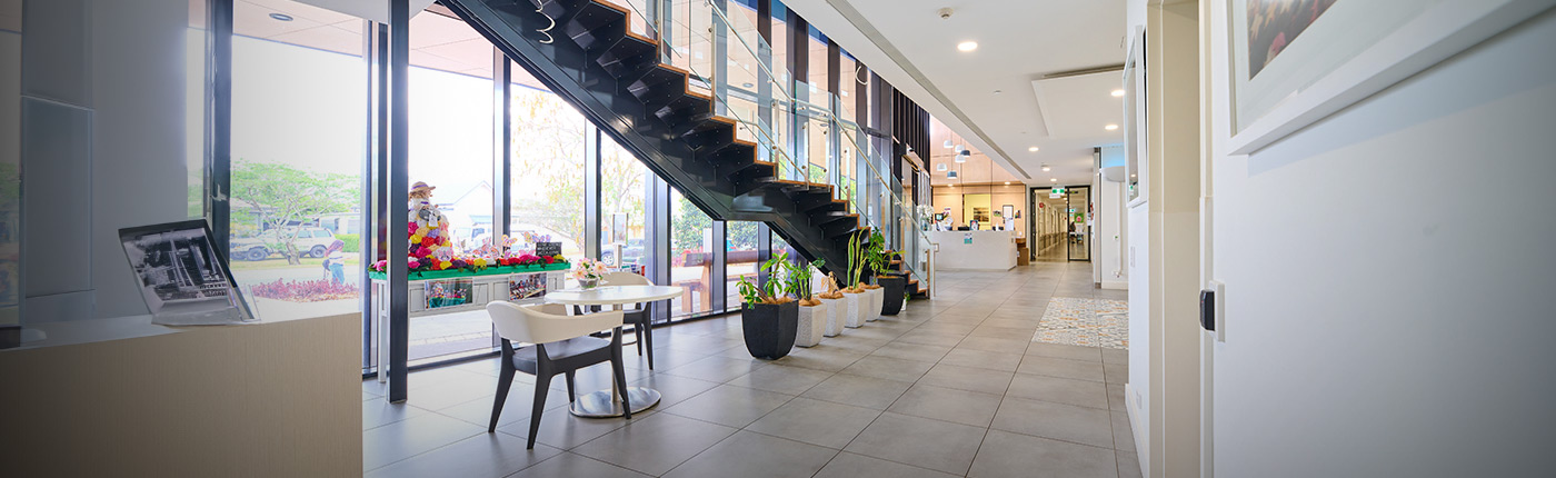 internal cafe at whiddon grafton