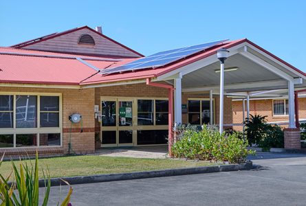 external facade of whiddon laurieton