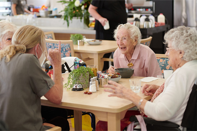 whiddon resident ladies tea fun