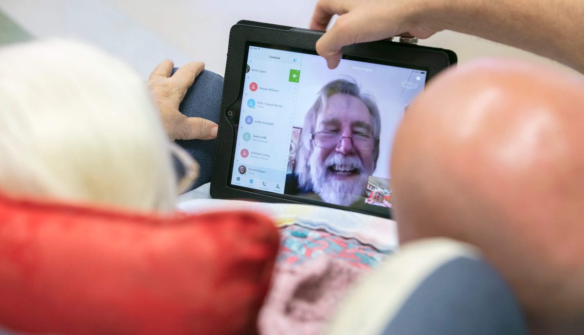 Skype and technology helping people connect overcome loneliness