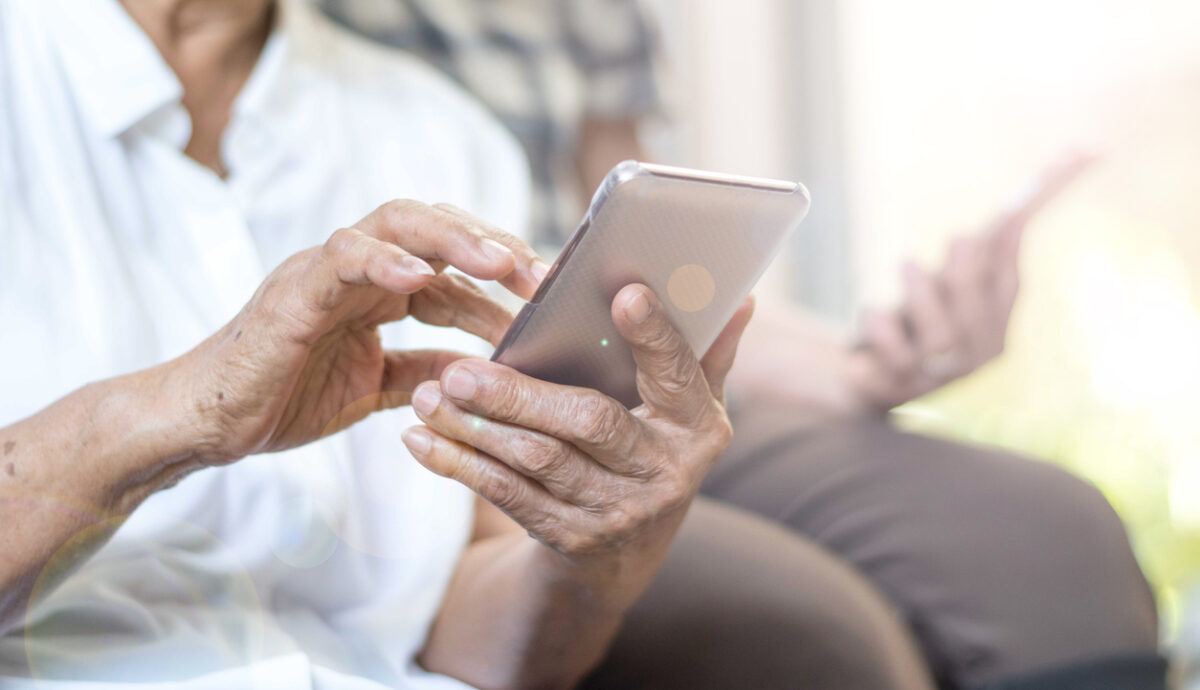 older adults using aged care technology