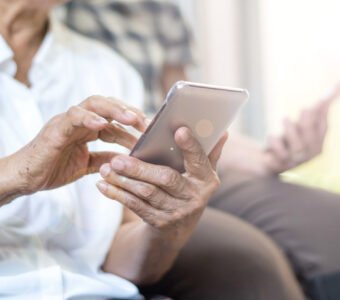 older adults using aged care technology